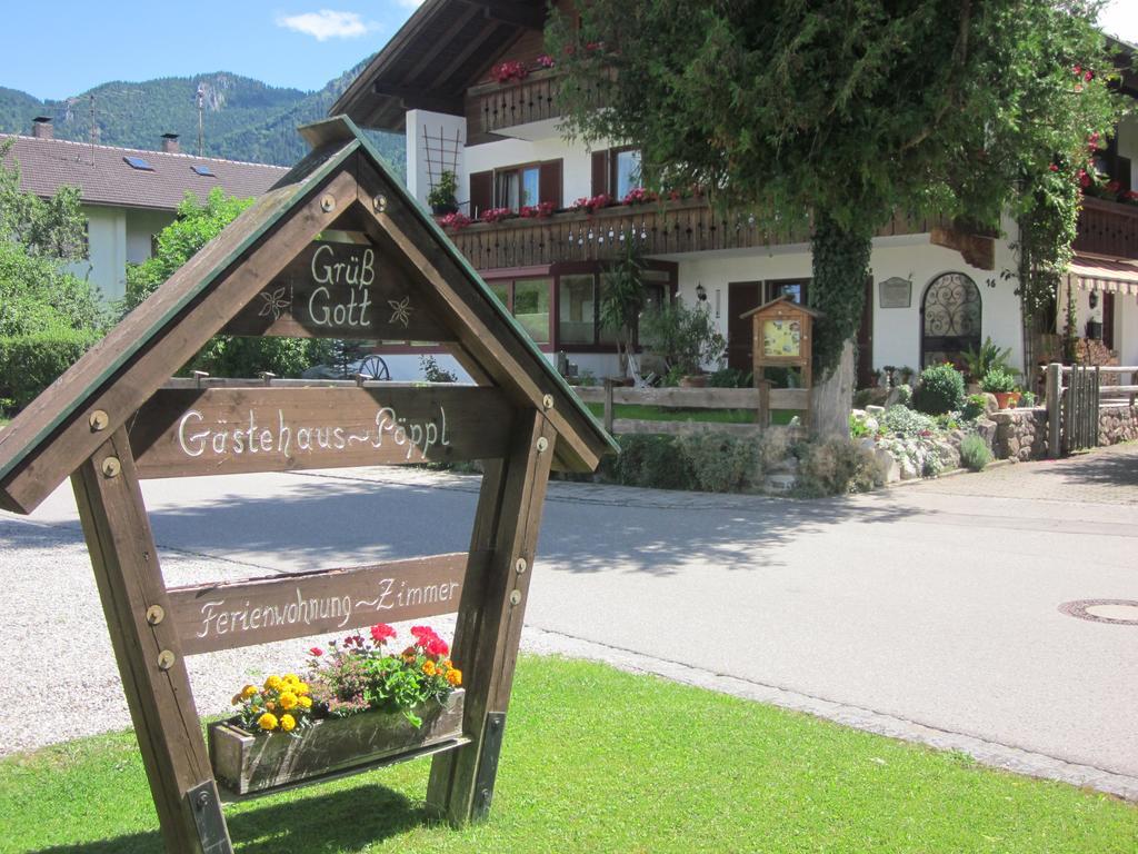 Gaestehaus Poeppl Unterwössen Dış mekan fotoğraf